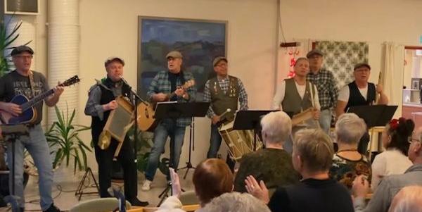 Bilde/illustrasjon for Konsert med Bryggesjauerne fra Dokkekjærskaien Konsert med Bryggesjauerne fra Dokkekjærskaien